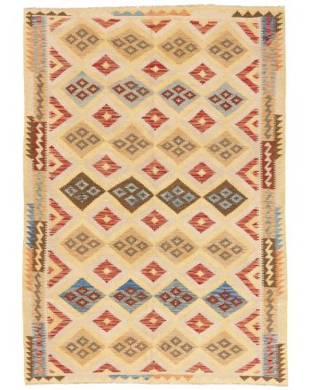 Vloerkleed Plat Geweven Kilim Afghan