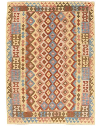 Vloerkleed Plat Geweven Kilim Afghan