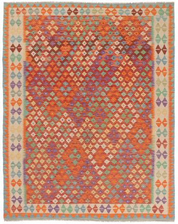 Vloerkleed Plat Geweven Kilim Afghan