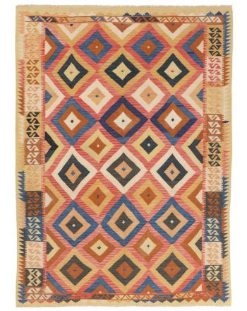 Vloerkleed Plat Geweven Kilim Afghan