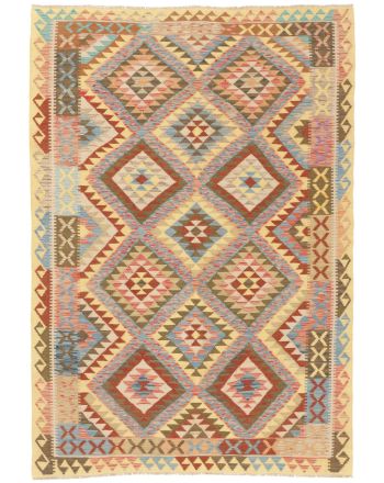 Vloerkleed Plat Geweven Kilim Afghan