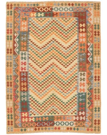 Vloerkleed Plat Geweven Kilim Afghan