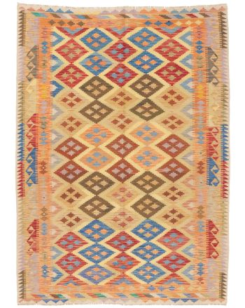 Vloerkleed Plat Geweven Kilim Afghan