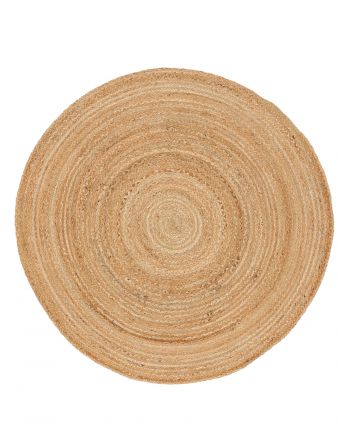 Jute Vloerkleed Nala rond Beige