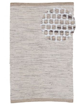 Wollen Vloerkleed Mona Taupe