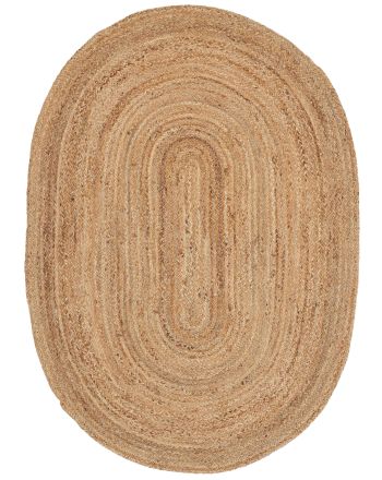 Jute Vloerkleed Nele Ovaal Beige