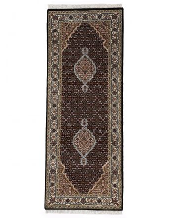 Vloerkleed Tabriz Mahi Zwart