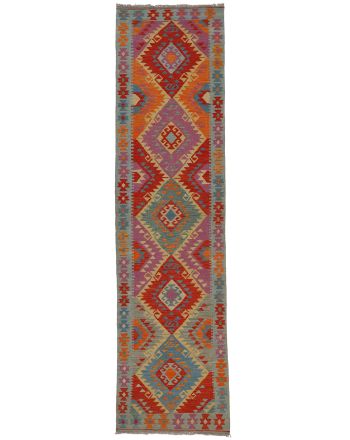 Vloerkleed Plat Geweven Kilim Afghan