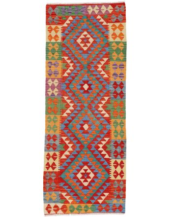 Vloerkleed Plat Geweven Kilim Afghan