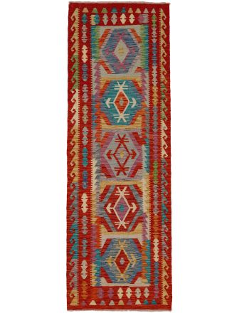 Vloerkleed Plat Geweven Kilim Afghan