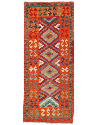 Vloerkleed Plat Geweven Kilim Afghan