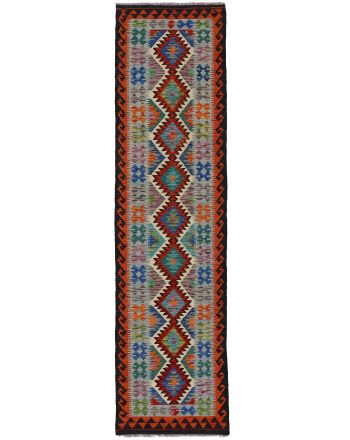 Vloerkleed Plat Geweven Kilim Afghan