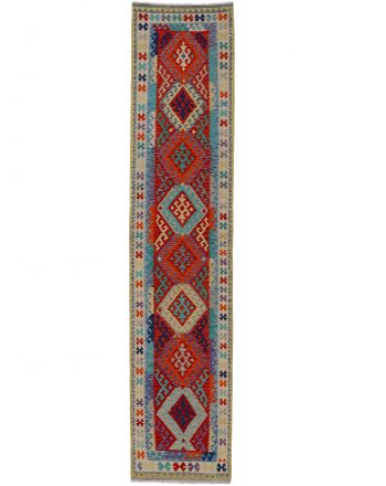 Vloerkleed Plat Geweven Kilim Afghan