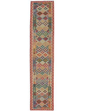 Vloerkleed Plat Geweven Kilim Afghan