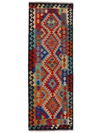 Vloerkleed Plat Geweven Kilim Afghan