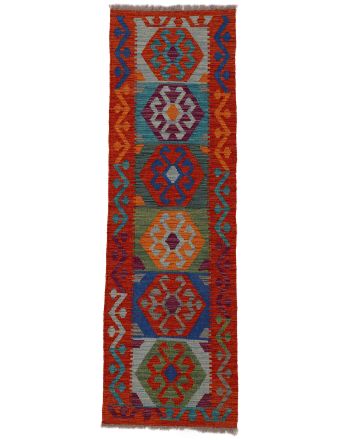 Vloerkleed Plat Geweven Kilim Afghan