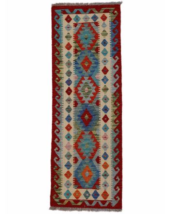 Vloerkleed Plat Geweven Kilim Afghan