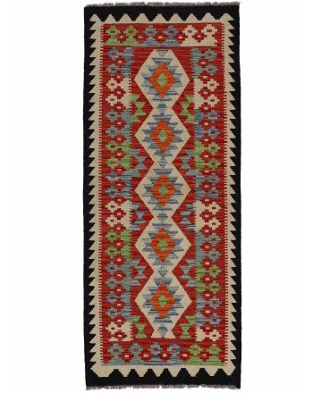 Vloerkleed Plat Geweven Kilim Afghan