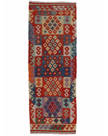 Vloerkleed Plat Geweven Kilim Afghan