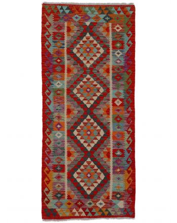 Vloerkleed Plat Geweven Kilim Afghan