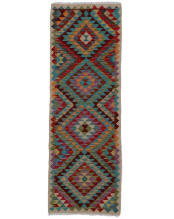 Vloerkleed Plat Geweven Kilim Afghan