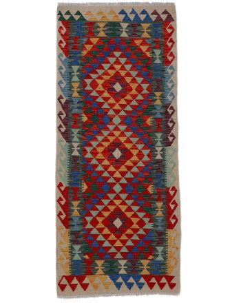 Vloerkleed Plat Geweven Kilim Afghan