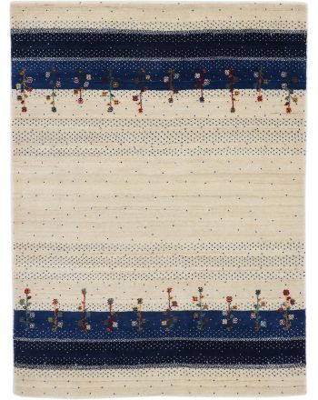 Wollen Vloerkleed Loom Lori Blauw