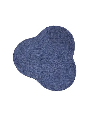 Jute Vloerkleed Alia Blauw