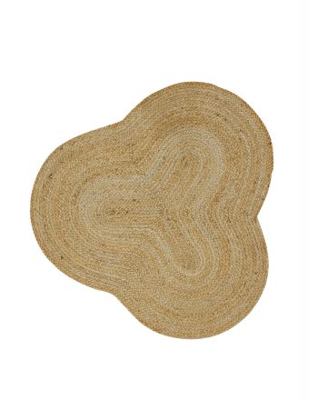 Jute Vloerkleed Alia Lichtbruin