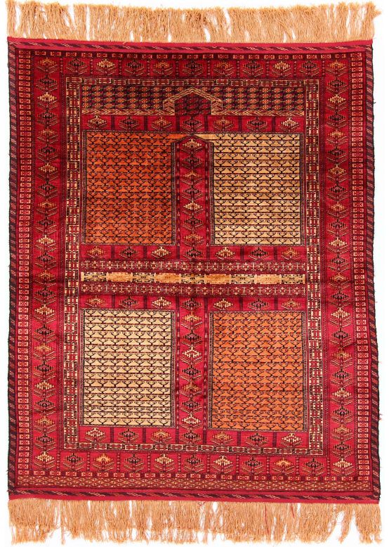 Vloerkleed Afghan zijde