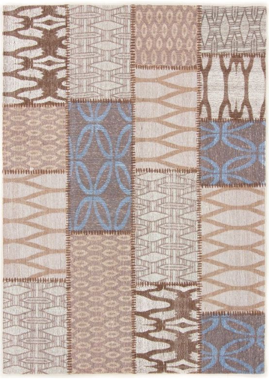 Vloerkleed Plat Geweven Kilim Patchwork