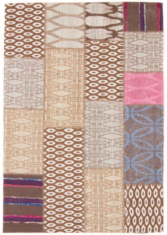 Vloerkleed Plat Geweven Kilim Patchwork