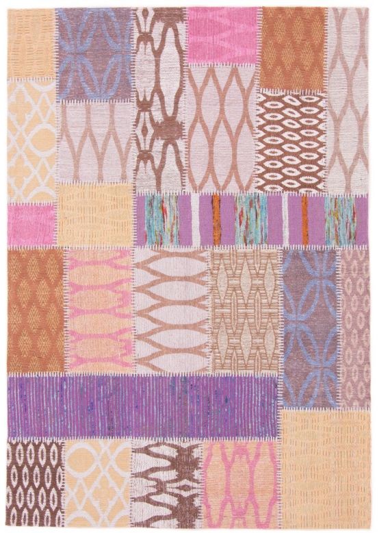 Vloerkleed Plat Geweven Kilim Patchwork