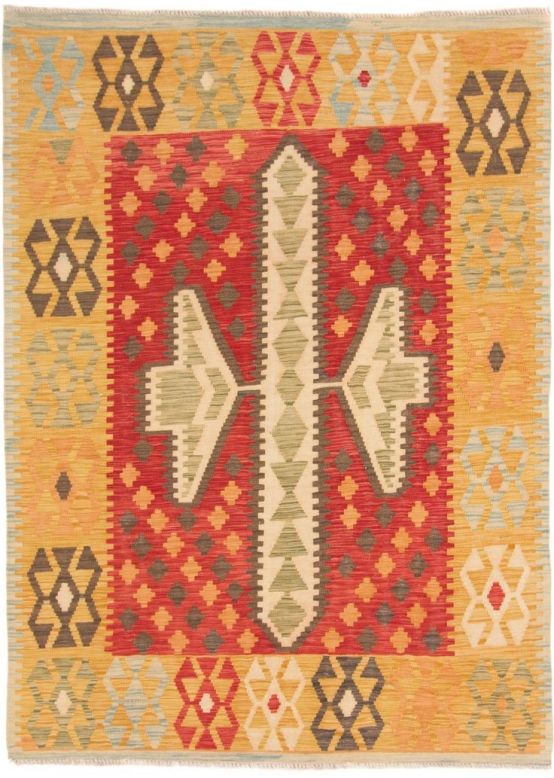 Vloerkleed Plat Geweven Kilim Afghan