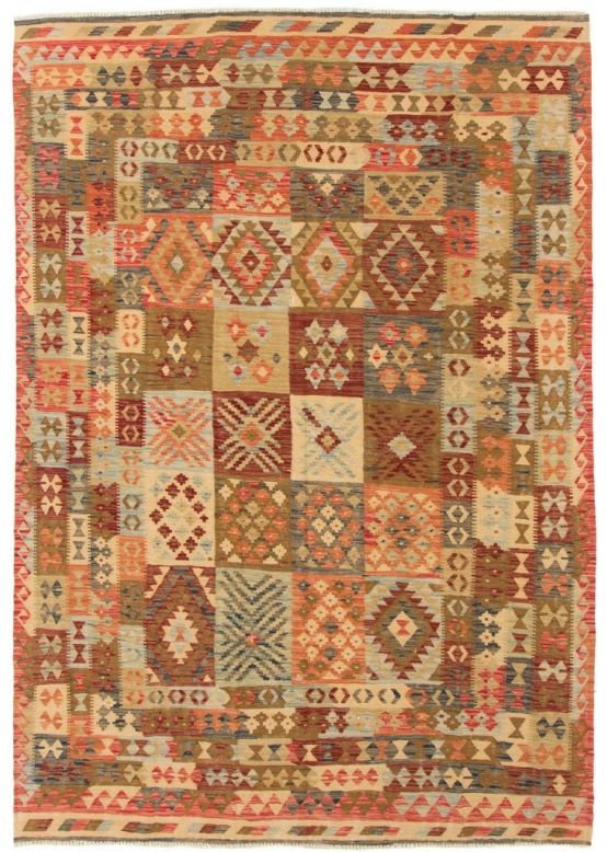 Vloerkleed Plat Geweven Kilim Afghan