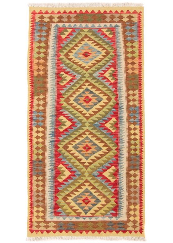 Vloerkleed Plat Geweven Kilim Afghan