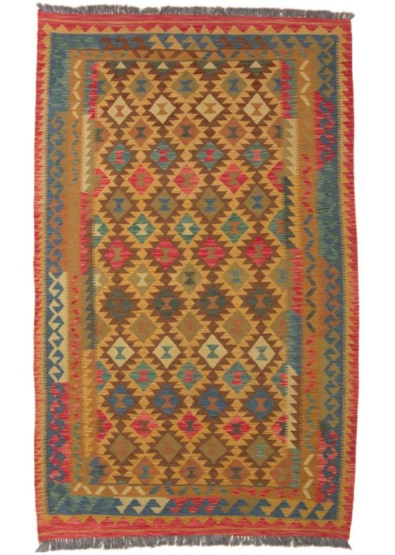 Vloerkleed Plat Geweven Kilim Afghan