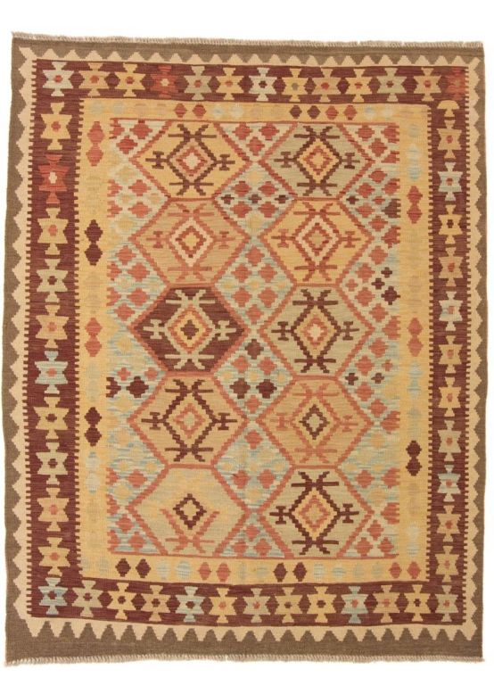 Vloerkleed Plat Geweven Kilim Afghan