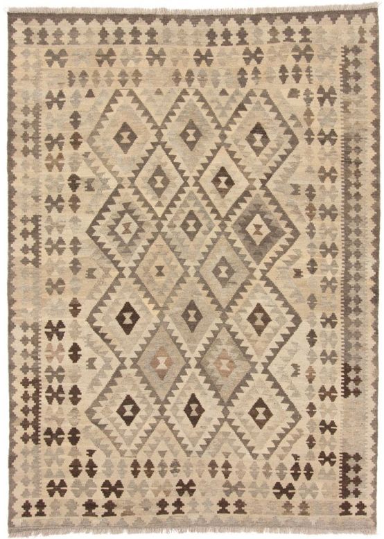 Vloerkleed Plat Geweven Kilim Afghan