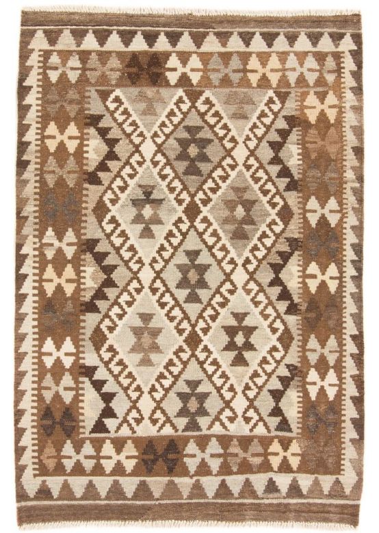 Vloerkleed Plat Geweven Kilim Afghan