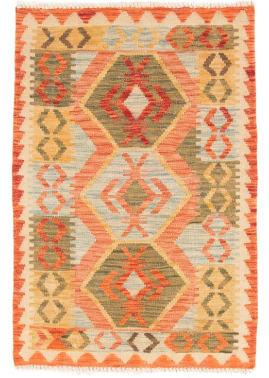 Vloerkleed Plat Geweven Kilim Afghan