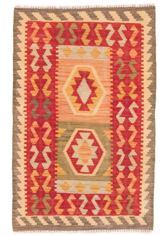 Vloerkleed Plat Geweven Kilim Afghan