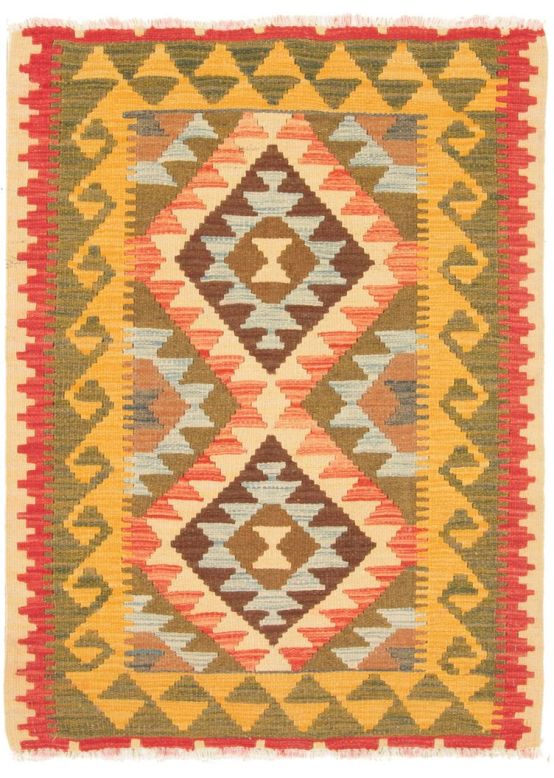 Vloerkleed Plat Geweven Kilim Afghan