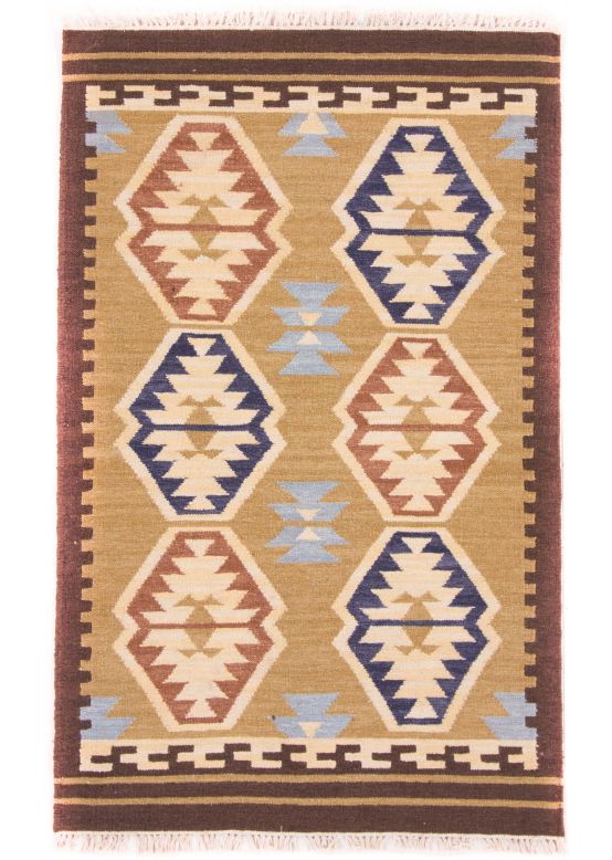 Vloerkleed Plat Geweven Kilim Afghan