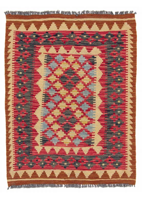 Vloerkleed Plat Geweven Kilim Afghan