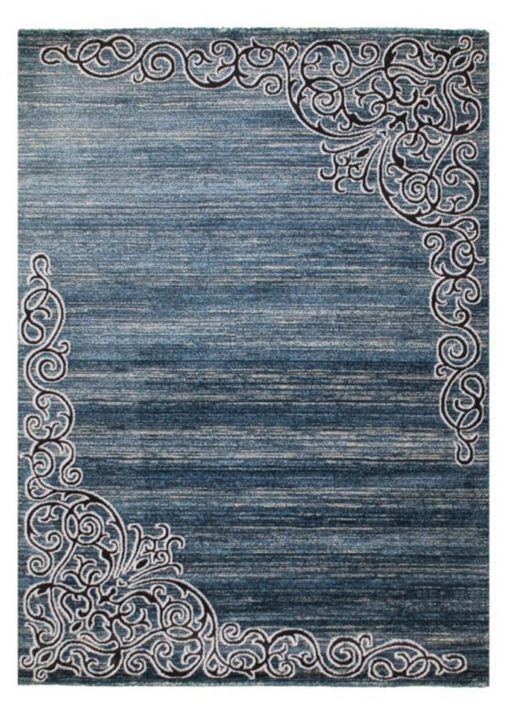Vloerkleed Mandala Blauw
