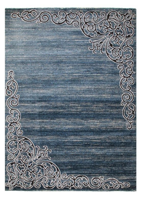 Vloerkleed Mandala Blauw