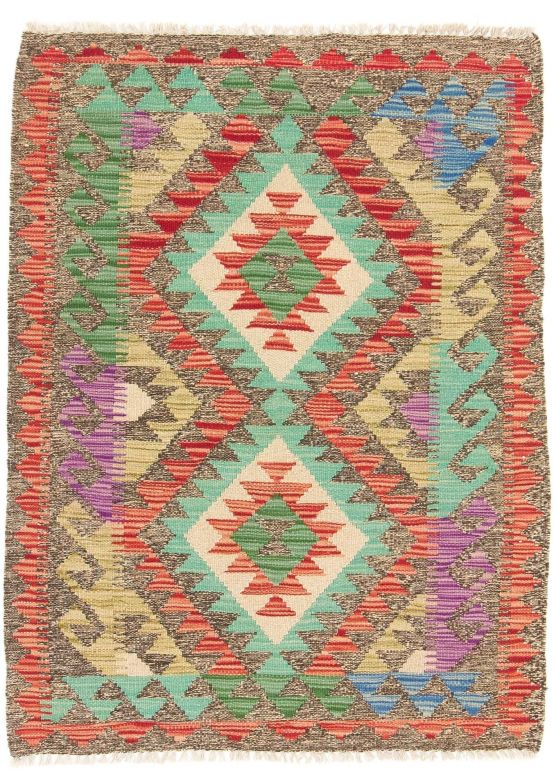 Vloerkleed Plat Geweven Kilim Afghan