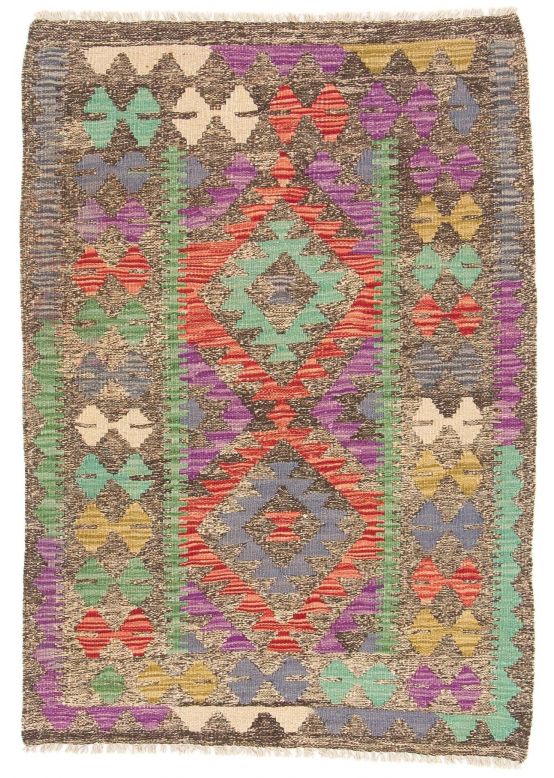 Vloerkleed Plat Geweven Kilim Afghan