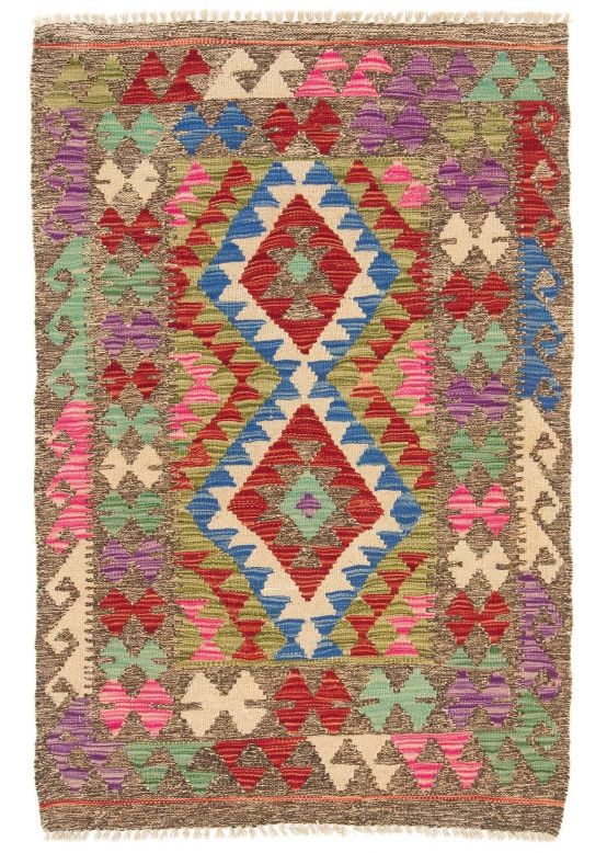 Vloerkleed Plat Geweven Kilim Afghan